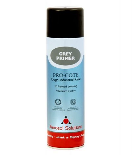 Picture of Aerosol Solution Pro-cote Grey Primer Paint 500ml