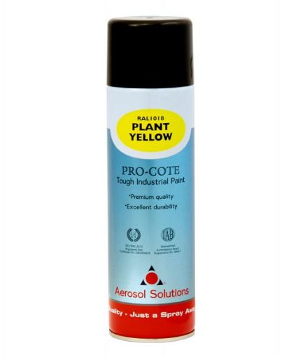 Picture of Aerosol Solution Pro-cote Plant Yellow Paint 500ml