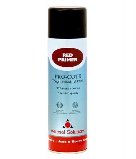 Picture of Aerosol Solution Pro-cote Red Primer Paint 500ml