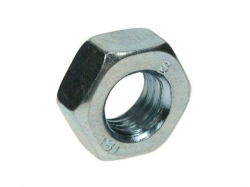 Picture of 1/2" UNC Full Nut BS 1768 Grade 1 Bzp