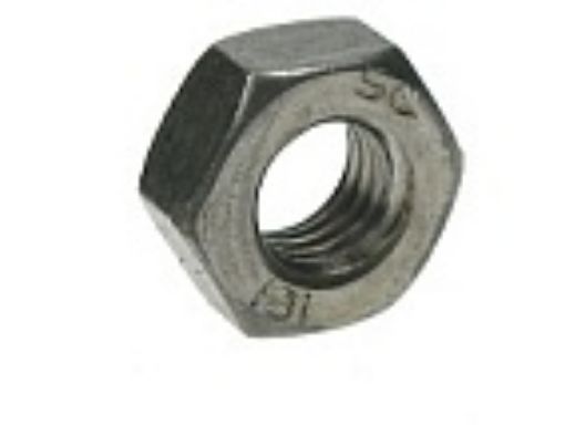 Picture of 7/8 UNC Full Nut Grade SAE 2 Self Colour