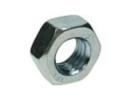 Picture of M6 Hex Fullnut DIN 934 Grade 8 bzp