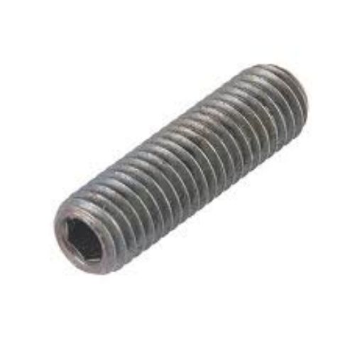 Picture of M6 X 12 Socket Set Grub Screw Plain Cup Point