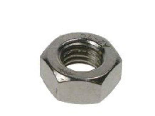 Picture of M4 Full Nut DIN 934 A2-304 Stainless Steel