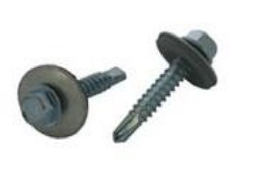 Picture of 5.5 x 70 Hex Tek Woodfix Self Drill Screws Bzp