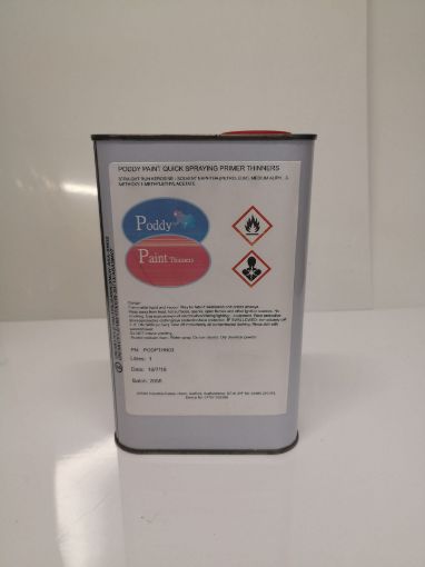 Picture of Poddy Paint Quick Spraying Primer Thinners 1ltr