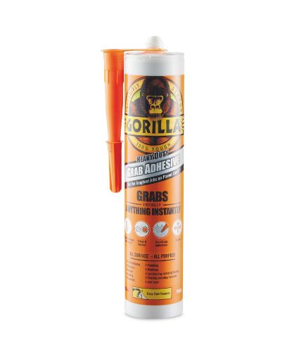 Picture of Gorilla Heavy-Duty Grab Adhesive White 290ml