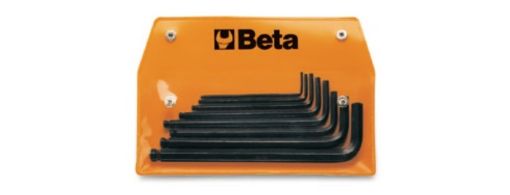 Picture of Beta 96BP/AS8 Imperial Ball Head Offset Hex Key Wrench Set