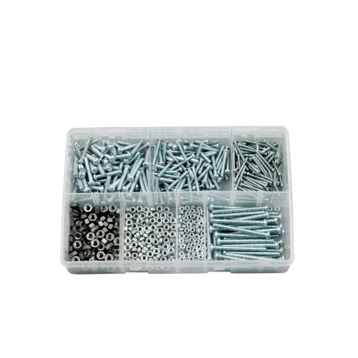 Picture of Assorted Steel BA Screw &amp; Nuts 2-6 BA