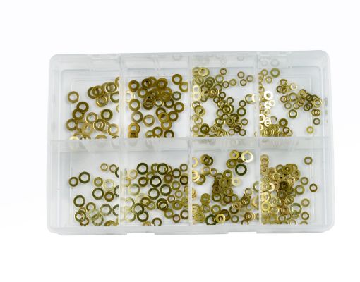 Picture of Assorted Metric/Imperial Brass Washer 3-5MM & 2-6BA