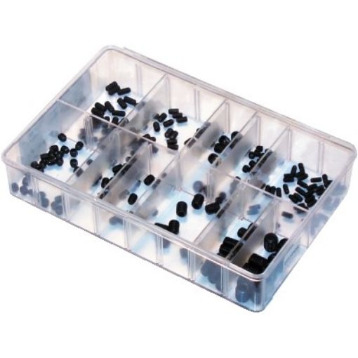 Picture of Assorted Socket Set (Grub) Screws Black M4-M10