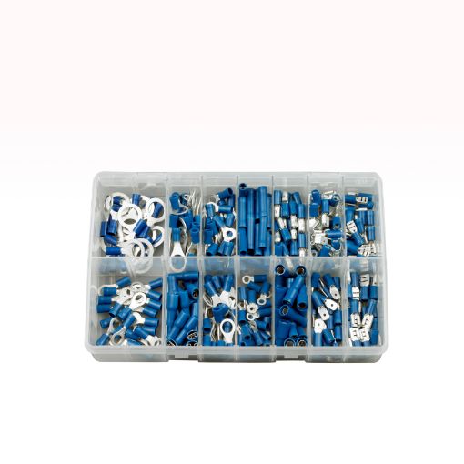 Picture of Assorted Insulated Terminals Blue