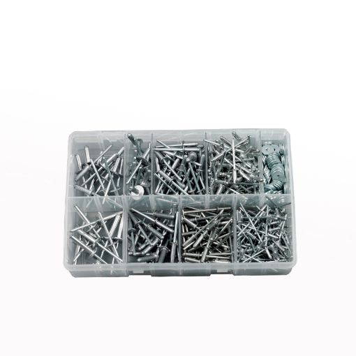 Picture of Assorted Pop Rivits &amp; Washers 1/8-3/16"