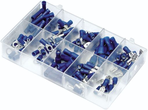 Picture of Assorted MiniBox Insulated Terminals Blue