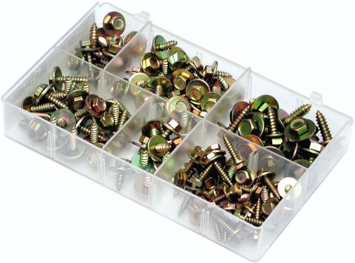 Picture of Assorted MiniBox Acme Screw with Captive Washer 8-14