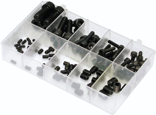 Picture of Assorted Mini Box Socket Cap & Setscrew (Grub M4-M10