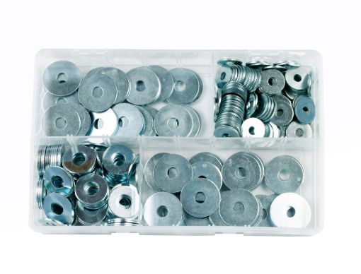 Picture of Assorted Metric Repair Washers BZP