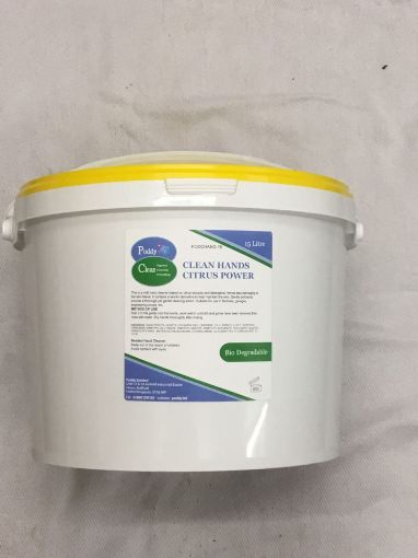 Picture of Poddy Clean - Clean Hands Citrus Power 15ltr Bucket