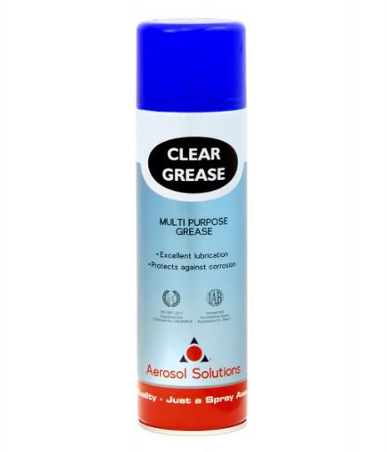 Picture of Aerosol Solution Clear Grease 500ml