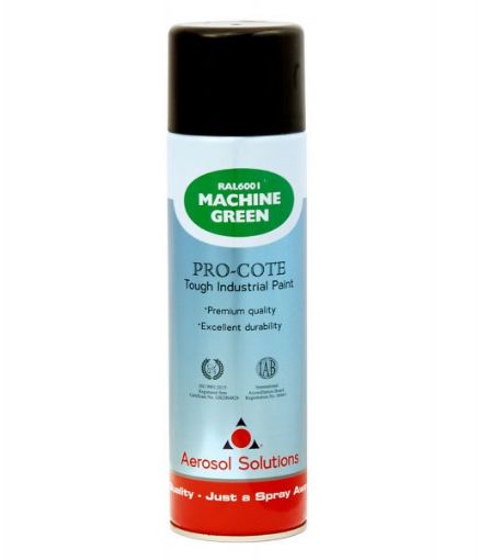 Picture of Aerosol Solution Pro-cote Machine Green Paint 500ml