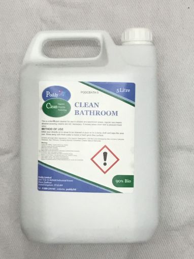 Picture of Poddy Clean - Clean Bathroom 5ltr