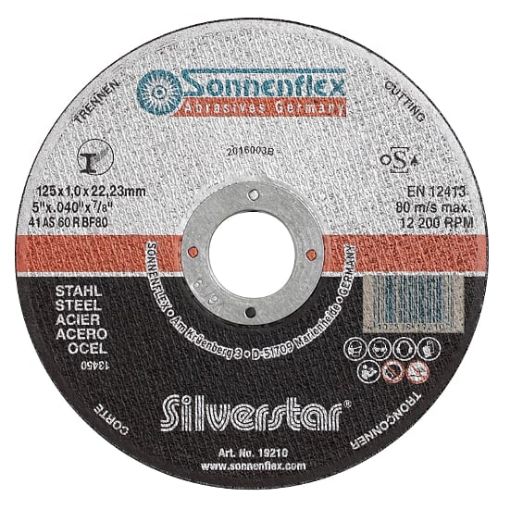 Picture of Sonnenflex 125mm 1.0mm Steel Slitting Discs