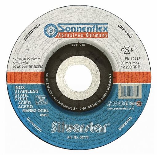 Picture of Sonnenflex Inox 125mm 6.0mm Grinding Disc