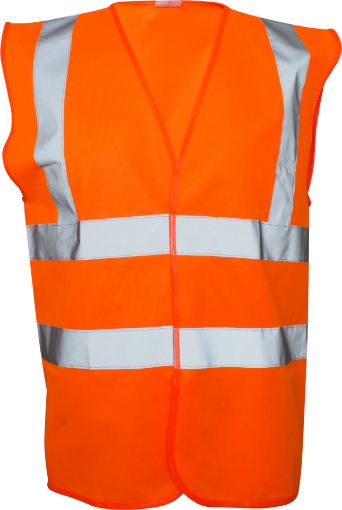 Picture of Orange Hi Vis Waistcoat EN471 Class 2 - M