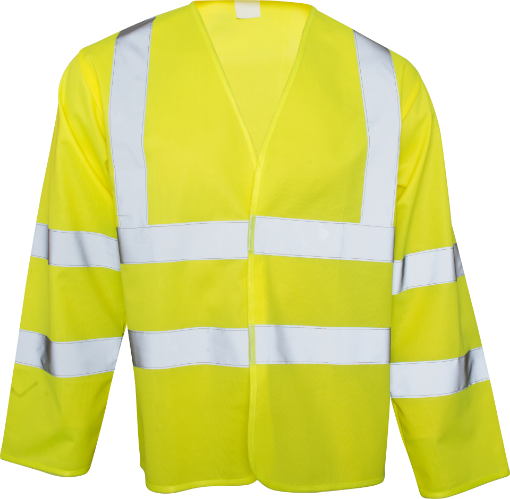 Picture of Long Sleeve High Vis Waistcoat Yellow - L