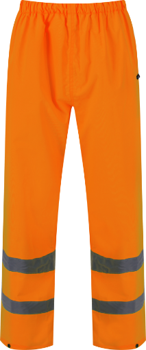 Picture of UCI Orange Hi Vis Waterproof Trouser - 3XL