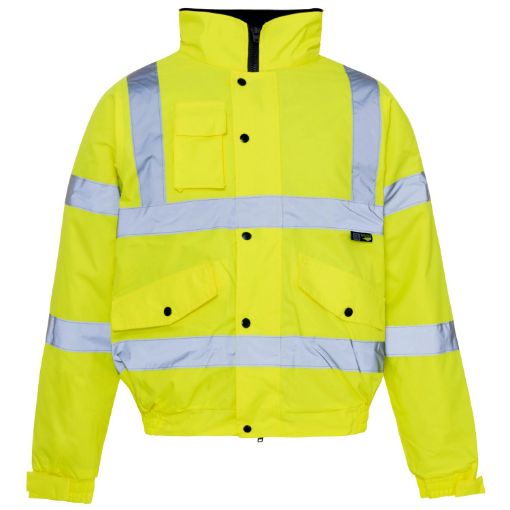 Picture of Yellow High Visibility Bomber Jacket  - 2XL