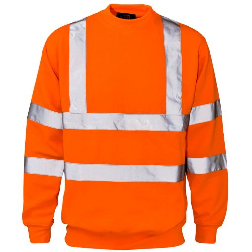 Picture of Hi Vis Orange Sweatshirt or Jumper - 2XL