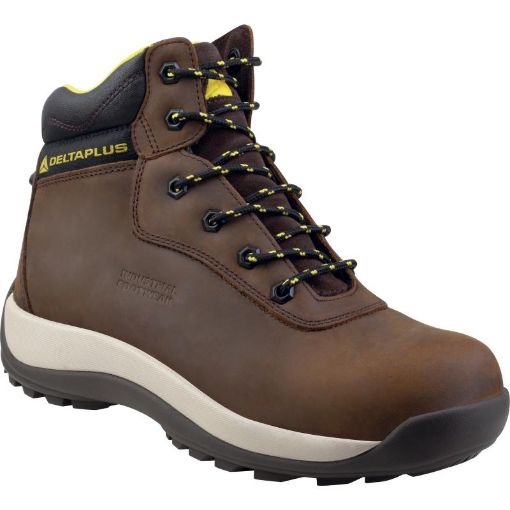 Picture of Delta Plus Saga S3 Brown Safety Boots SRC HRO - 06