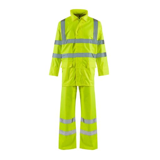 Picture of Medium Yellow High Visibility 2 Piece Foul