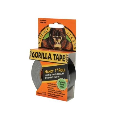 Picture of Gorilla Black Tape Handy Roll 25mm x 9m