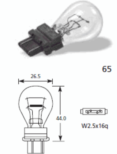 Picture of Lucas 180 Bulb Lucas 180 12V 27/7W