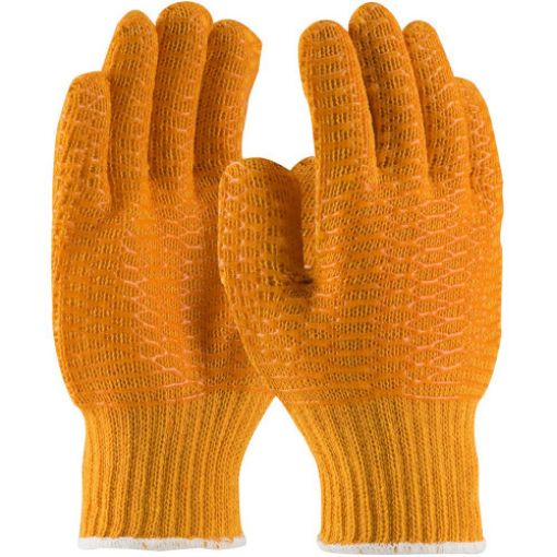 Picture of Warrior Orange Criss Cross Mixed Fibre Gloves