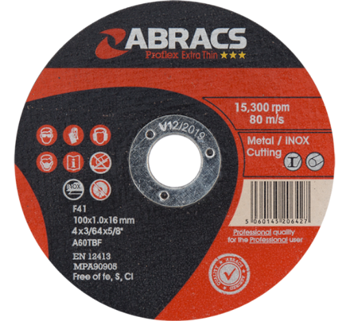 Picture of Abracs Inox Cutting Disc 100x1.0mm