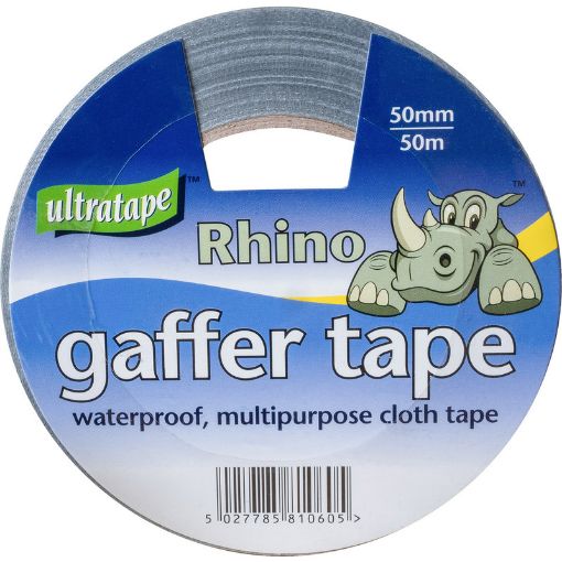 Picture of Gaffa Duct Cloth Tape Silver 50mm x 50mtr