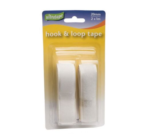 Picture of HOOK & LOOP TAPE WHITE 20MMX1M