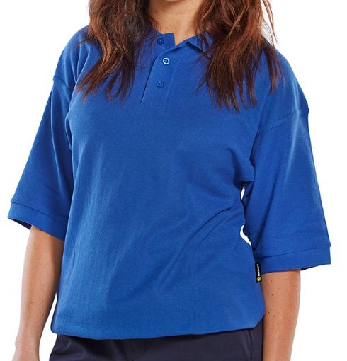 Picture of Polo Shirt Royal Blue XXL