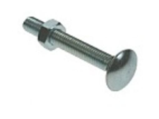 Picture of M12 x 250 Cup Square Coach Bolt DIN 603/555